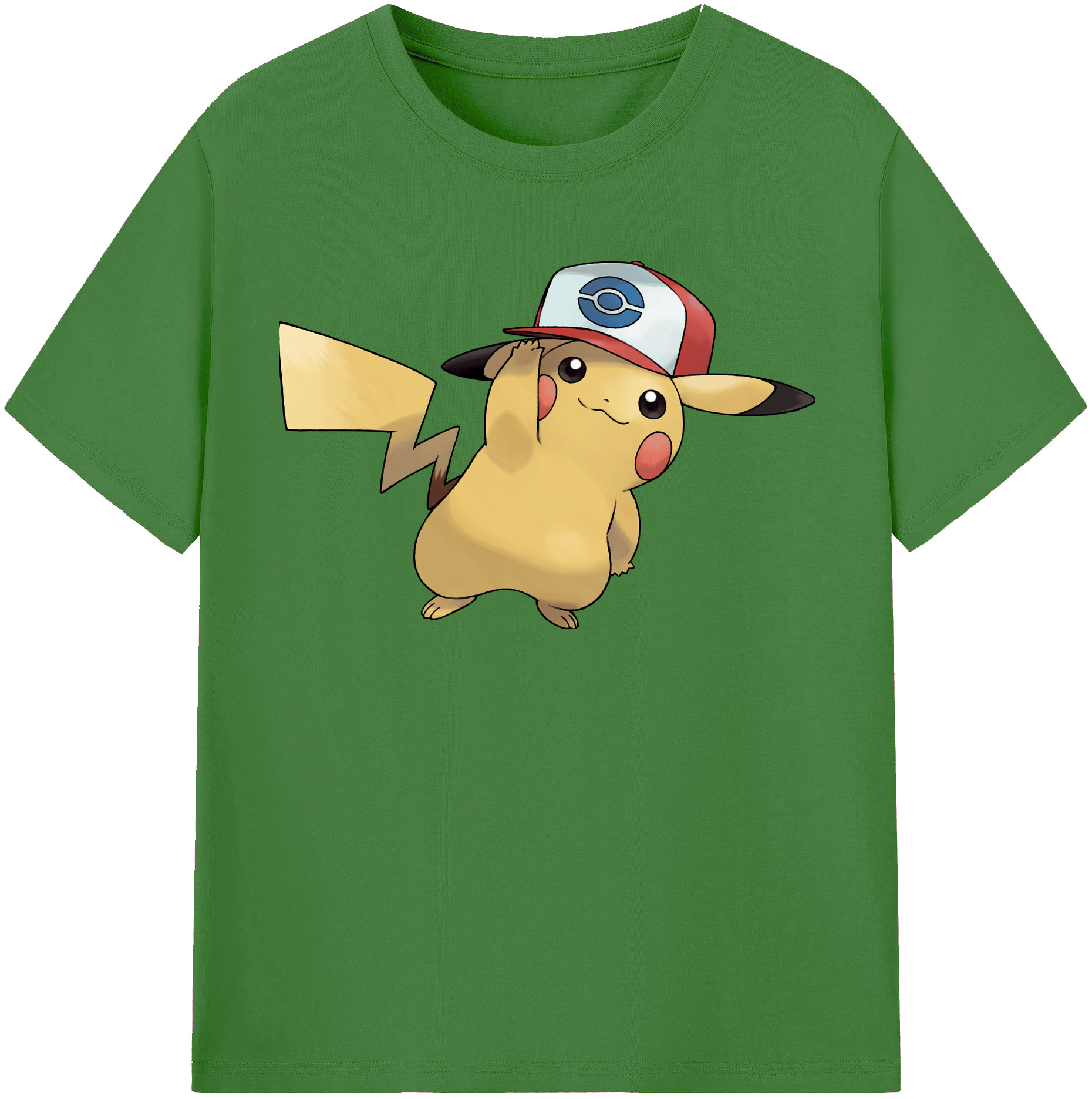 （画像用） ポケットモンスター Pokémon レディースカジュアルプリントTシャツ（綿100％）